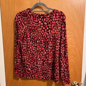 Chicos rayon blend multi colored top